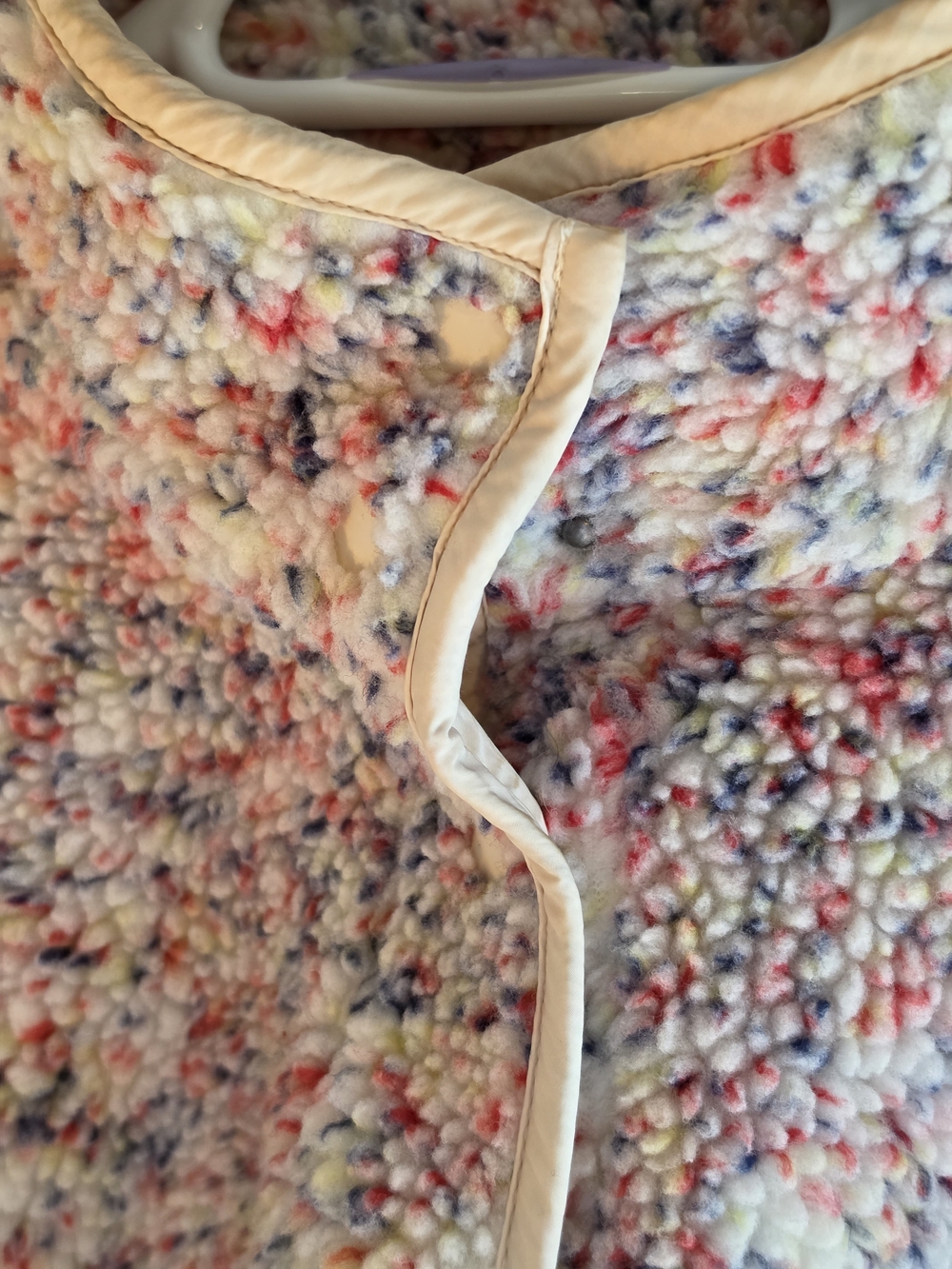 aerie Offline Multicolor Sherpa Puffer Jacket - Picture 6 of 11